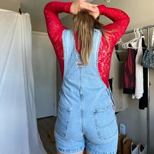 **SOLD** Vintage 90’s Ikeda Short Overalls